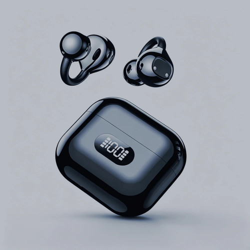 Portable ear clip style - portable, open