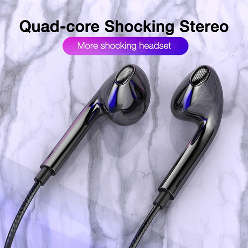 Earphones wired headphones - earphones,