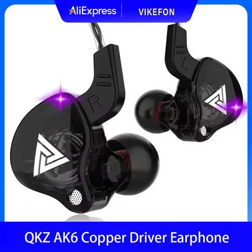 Ak6 ear wired earphones - in,