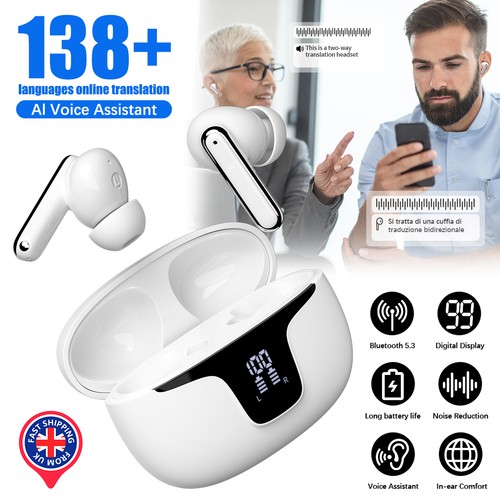 Two way translator earbuds - translator,